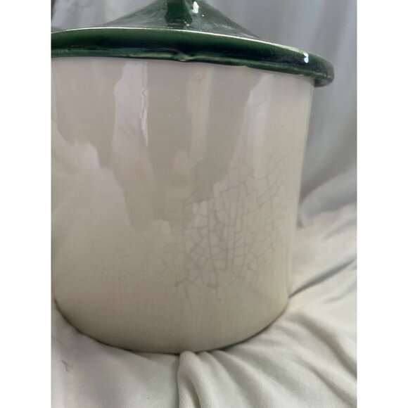 Vintage McCoy Humpty Dumpty Cookie Jar Lid Featuring Animal Motifs Ceramic Rare - Picture 5 of 16